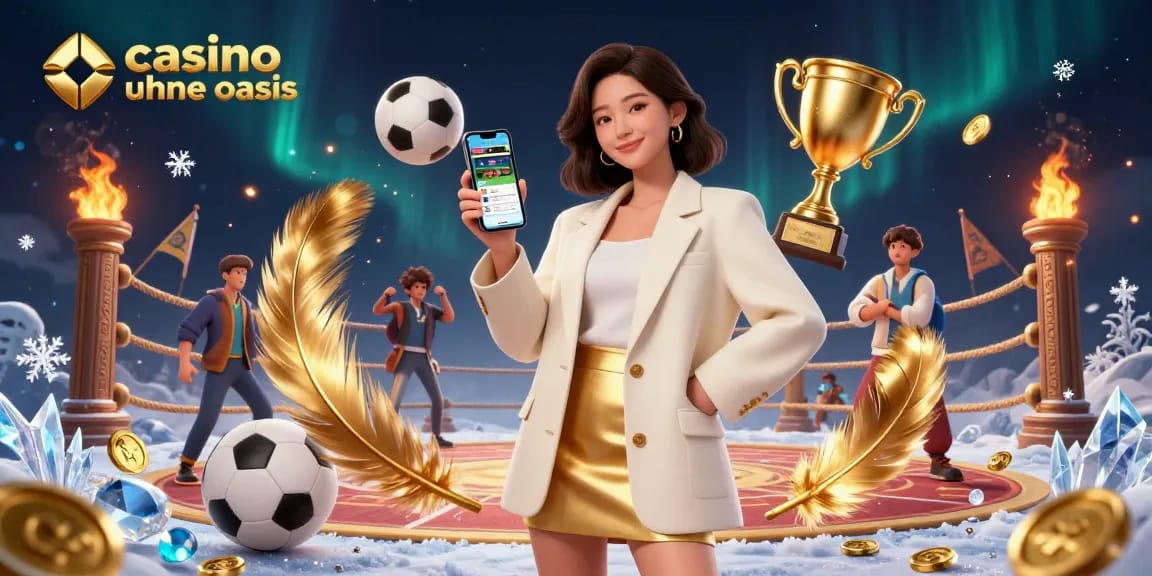 Experience the thrill of casino ohne oasis gaming with dynamic sports betting elements and vibrant details.