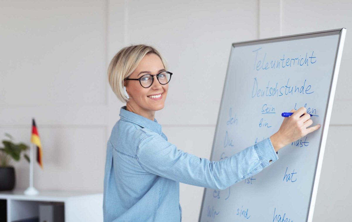 online b2 deutschkurs: Flexibilität durch verschiedene Kurszeiten