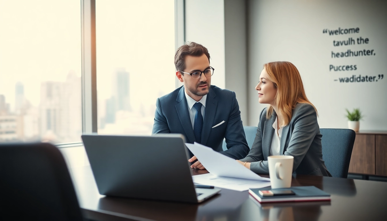 Hochqualifizierte Headhunter Schweiz beraten Kandidaten bei der Karriereplanung