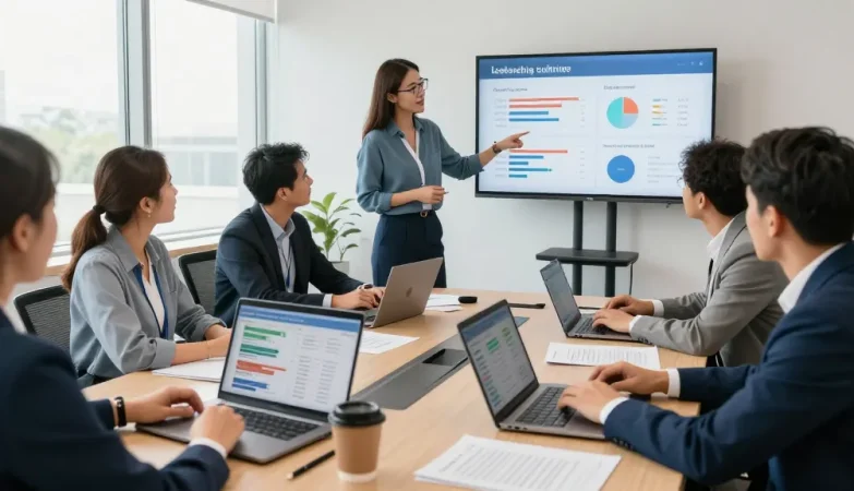 Transparente Bewertung von schlechter Arbeitskultur durch Teamarbeit in modernem Büro.